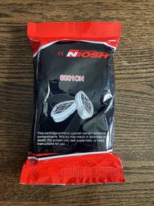 Confezione da 2 - 6001CN Cartuccia Filtro Respiratore Vapore Organico - Foto 1 di 2