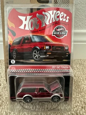 Hot Wheels RLC - 1992 GMC Typhoon (Red) - New/Sealed - Image 1 of 2