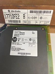 1PZ NUOVO Allen Bradley 1771-OFE2 Corrente 4-20ma Modulo Uscita Analogico SPEDIZIONE VELOCE - Foto 1 di 10
