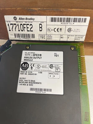 1PC NEW Allen Bradley 1771-OFE2 Current 4-20ma Analog Output Module FAST SHIP - Image 1 of 4