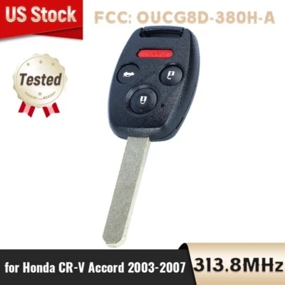 for Honda CR-V 2005 2006 Accord 2003-2007 Remote Key Fob 4 Button OUCG8D-380H-A Foto 1 de 4