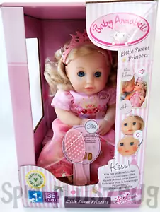 Zapf Creation BABY Annabell Little Sweet Princess 36cm Mädchenpuppe mit Zubehör - Bild 1 von 5