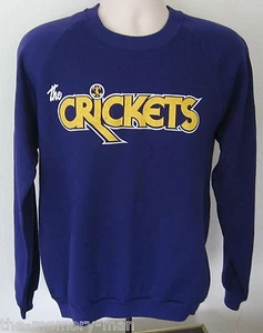 Buddy Holly The Crickets Men's Large Sweatshirt The Music Didn't Die NWT - Picture 1 of 6