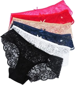 6 Pack Ropa interior Fina de Moda Regalos para Mujer noble Cacheteros Talla M - Picture 1 of 6