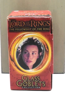 2001 The Lord of the Rings Arwen the Elf Glass Goblet 6" Light Up Burger King - Picture 1 of 6