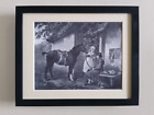 Vintage Horse print &#39;The Country Butcher&#39; by George Morland  FRAMED