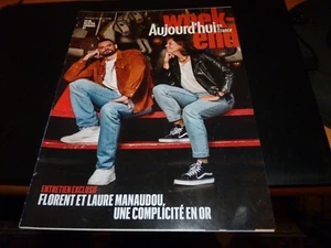 Revue "AUJOURD'HUI MAGAZINE du 10 janvier 2025" Florent et Laure MANAUDOU - Imagen 1 de 1