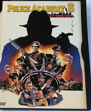 POLICE ACADEMY 6: City  Under Seige; LN Snapcase DVD Free Shipping