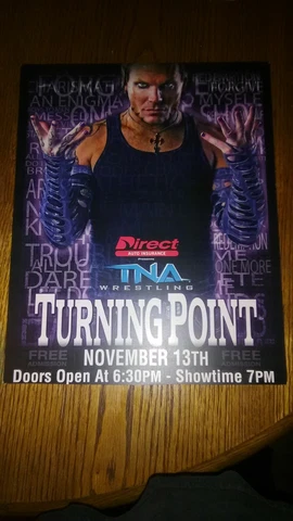 TNA Wrestling licensed, 4 Poster  Lot 11x14 * Jeff Hardy AJ Styles RVD Samoa Joe Cover