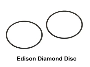 Edison Diamond Disc Reproducer Diaphragm Gaskets ONLY - Picture 1 of 2