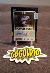 2021 Panini Contenders - Rookie Ticket Playoff Ticket #251 Mike Strachan /99... - Picture 1 of 3
