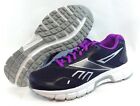 Womens Reebok Versa Run J95737 Black Purple Silver Running Sneakers Shoes 