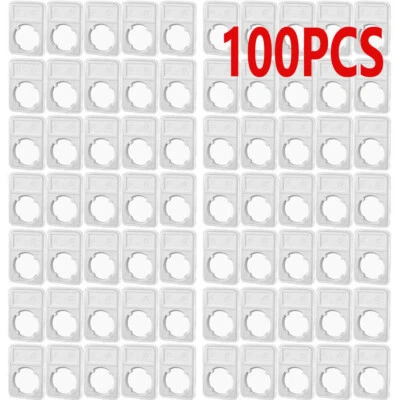 100Pc Coin Case Slab Display Holder Storage 40mm For AMERICAN SILVER EAGLE 1 oz - Image 1 of 3