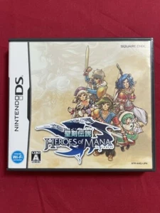 Seiken Densetsu Heroes of Mana Nintendo DS NDS con estuche manual Japón usado - Imagen 1 de 7