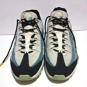 Nike Air Max 95 'Aliens' Sneakers Mens Size 8.5 Black/Cerulean/Magic Ember/White - Picture 1 of 6