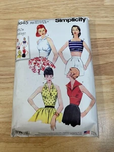 SIMPLICITY 8645 1950's Vintage Tops R5 - US 14-22 - EU 40-48 - FR 42-50 - Picture 1 of 7