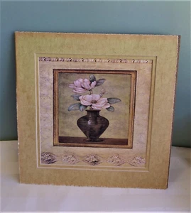 Eduardo Moreau, artist, Still Life Flowers 1 Print, 15 x 15 cm, mounted vintage - Bild 1 von 6