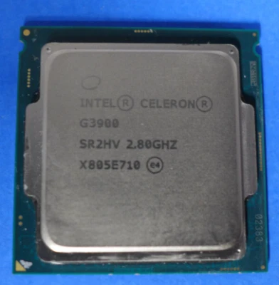 Intel Celeron 双核 G3900 2.80GHz 2MB LGA1151 台式 处理器 CPU SR2HV — 第 1/3 张图片