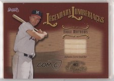 2002 Donruss Classics Legendary Lumberjacks /100 Eddie Mathews #LL-19 HOF