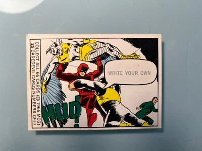 1966 Donruss Marvel Super Hero # 25 Daredevil - Image 1 of 2