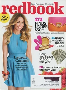 REDBOOK Magazine - April 2013 / Lauren Conrad / Beauty, Style, Body, Life, Home - Picture 1 of 2