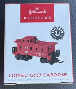 Hallmark Keepsake 2022 Lionel Trains 6357 Caboose Ornament NWT!!! - Picture 1 of 2