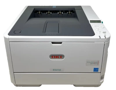 OKI ES4132 Laserdrucker Mono Offen Unbenutzt Gebraucht Vorne / Retro,Netz,40PPM - Bild 1 von 3