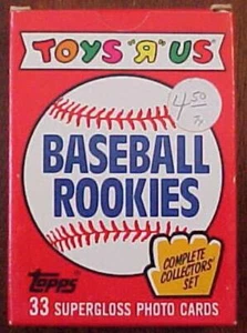 1988 Topps Toys R Us Baseball Rookies 33 Card Set McGwire, Burks, McGriff - Picture 1 of 3