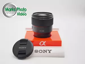 MINT! Sony 85mm F/1.8 Medium-Telephoto Prime Camera Lens, No. 2865 - Picture 1 of 8