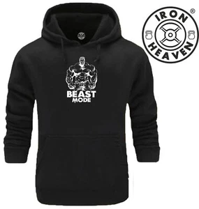 Hulk Beast Mode Hoodie Gym Clothing Bodybuilding Training Workout Boxing MMA Top - Picture 1 of 6