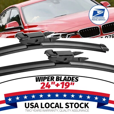 24"+19" Todas las Temporadas Limpiaparabrisas Repuesto para BMW 335i, 335i xDrive 90 E91 Foto 1 de 4