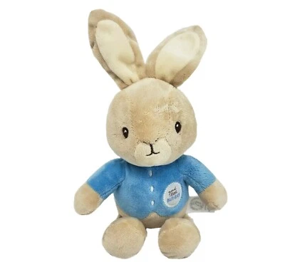 11" 2020 KIDS PREFERRED PETER RABBIT BROWN BABY BUNNY STUFFED ANIMAL PLUSH TOY - Image 1 of 4