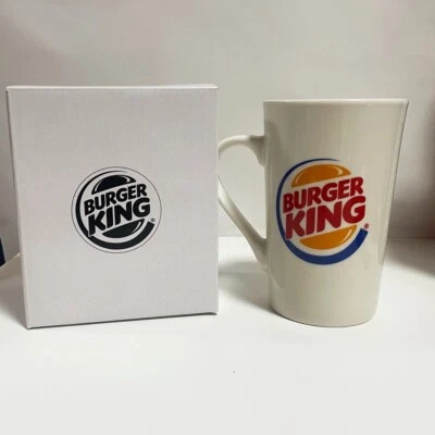 Korean Fast Food Burger King Retro Limited Edition Coffee Mug Cup RARE New - Image 1 of 4
