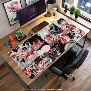 One Piece Luffy Gear 5 Mauspad, Anime Schreibtischunterlage mit Manga Panel Design - Bild 1 von 7