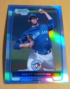 2012 Bowman Chrom Entwurf Prospects Refraktor matt smoralisch #BDPP36 - blau Jays - Bild 1 von 2