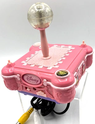 VTG Pink Disney (4) Princesses Plug n’ Play TV Game 2005 Tested & Plays Great_ - Image 1 of 4