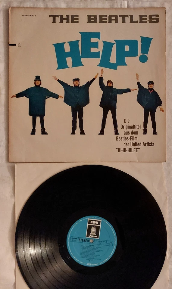 LP The Beatles Help! Soundtrack Vinyl VG++ Odeon – 1C 062-04 257 n - Bild 1 von 4