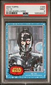 Juego vivo Topps Star Wars 2022 #365 TC-14 PSA 9 como nuevo 106598201 - Imagen 1 de 2
