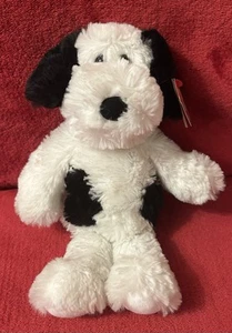Ty Beanie Attic Treasures MUGGY  White with Black Spots Floppy Plush Dog w TAG  - Picture 1 of 22