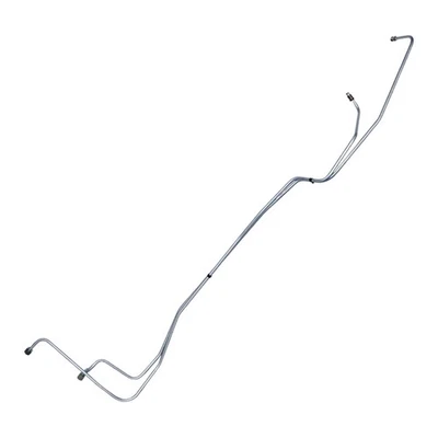 Tubos de líneas de enfriamiento de transmisión V8 C4 1967-70 Ford Mustang OE acero 2 piezas Foto 1 de 4