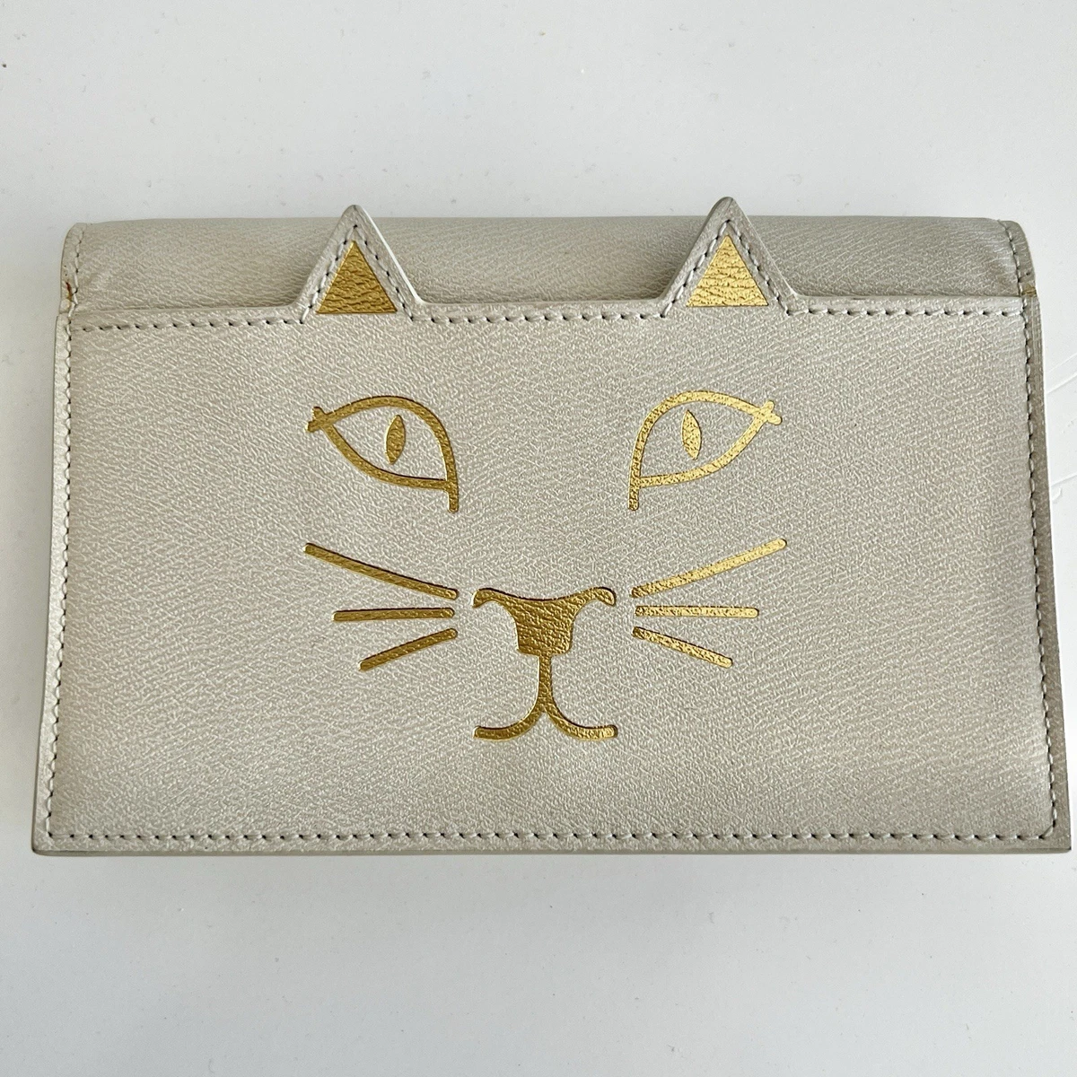 入手困難　CHARLOTTE OLYMPIA　バッグパック　猫　ゴールド刺繍 Charlotte Olympia Cat Bags & Handbags for Women for sale | eBay