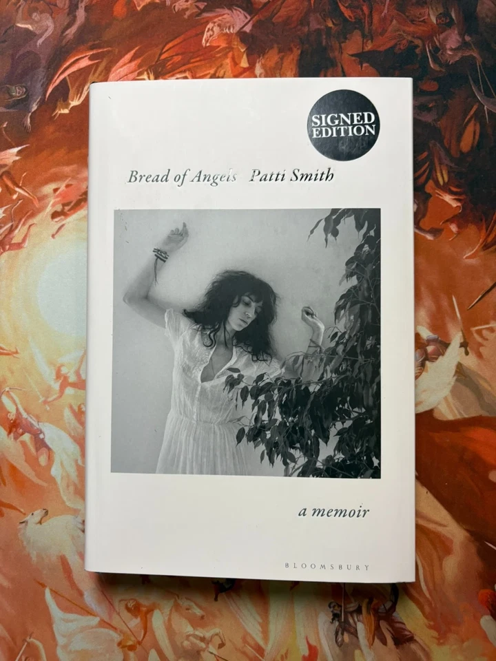 SIGNED & IN HAND!! Patti Smith Bread Of Angels Book Hardback Memoir Brand New - Image 1 of 1