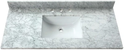 Tocador de mármol Avanity SUT43-RS 43" - blanco Foto 1 de 4