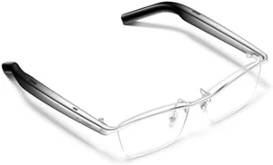 Huawei Eyewear 2 Smart Glasses Wellington Type Half Rim Titanium Silver F/S NEW - Picture 1 of 12
