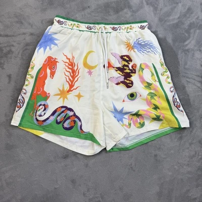 Unbranded Shorts Womens Size Medium Unique Boho Western Celestial Festival - Image 1 of 4