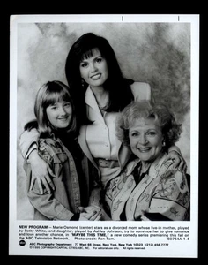 Foto de prensa 7 x 9 ABC tv * TAL VEZ ESTA VEZ Marie Osmond, Betty White, Ashley  - Imagen 1 de 4