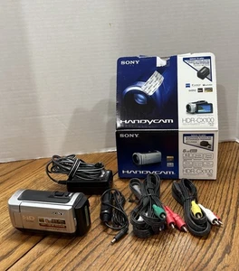 Caméscope Sony HDR-CX100 HD HD Handycam (noir) avec mémoire interne 8 Go - Photo 1/17