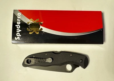 Spyderco Endura 4 Spooky Custom Micro-Melt PD1 (Cruwear) Blade Steel NEW - Image 1 of 4