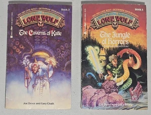 Lone Wolf Game Book #3 & 8, Joe Dever & Gary Chalk, A Role Playing Adventure - Picture 1 of 5
