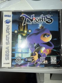 Nights Into Dreams... (Sega Saturn, 1996) with Jewel Case